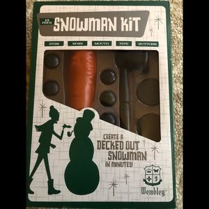 12 piece snowman kit NWT